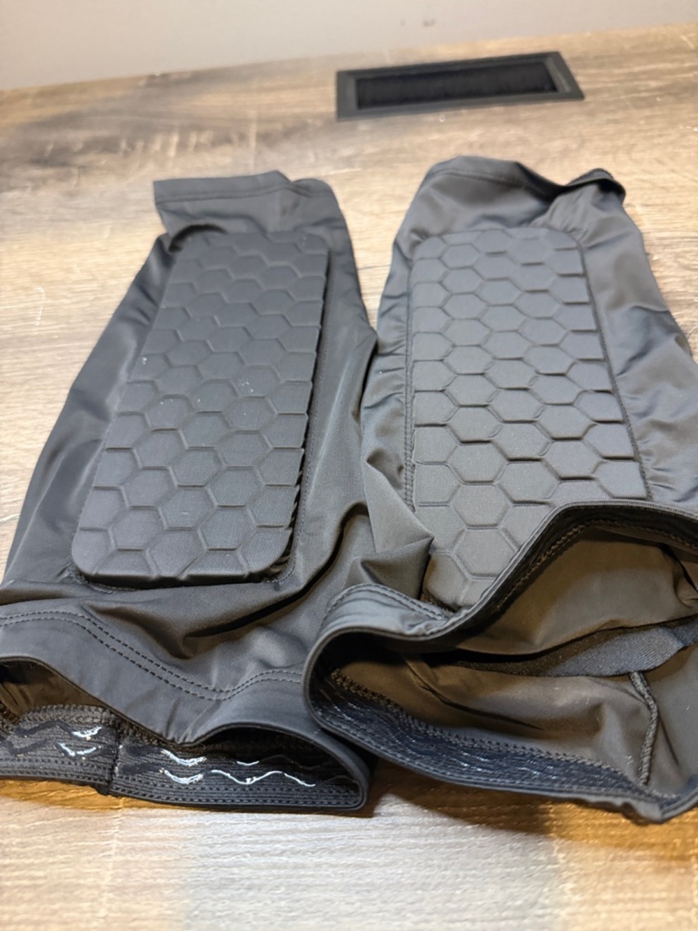 Black Hex-Pad Protective Sleeve Pair